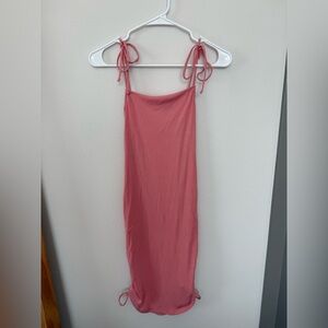 BB Dakota by Steve Madden Pink Ruched Bodycon Dress – Size S